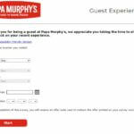 Papasurvey Papa Murphy's Feedback Survey