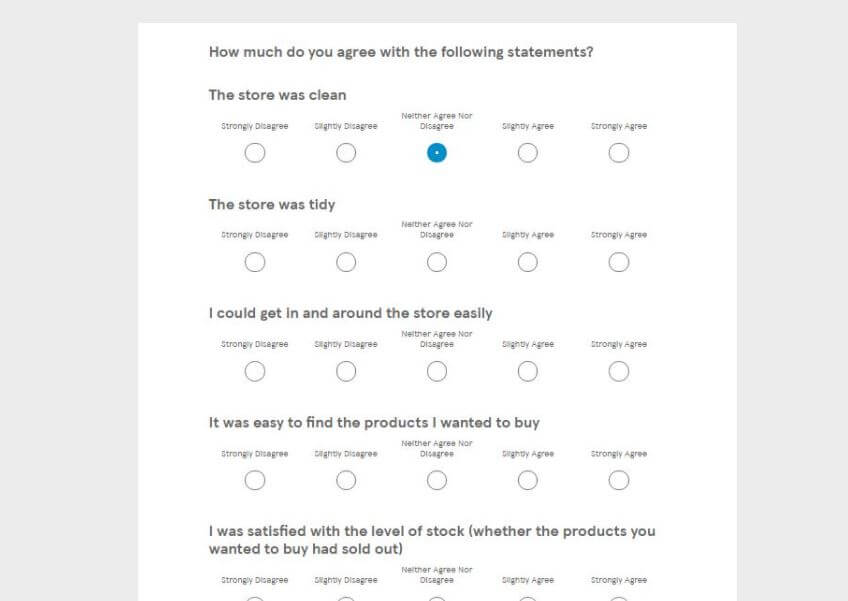 Tescoviews customer feedback survey