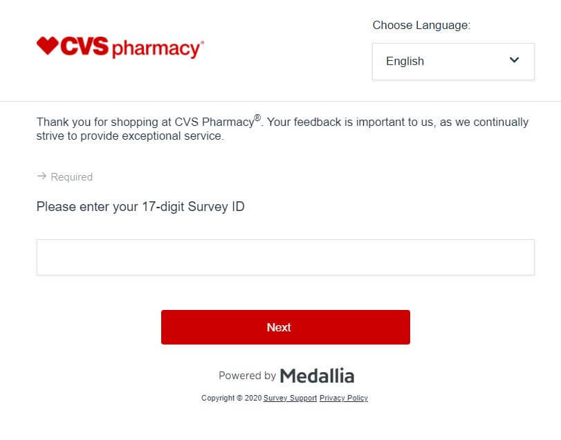 CVS Pharmacy Customer Satisfaction Survey
