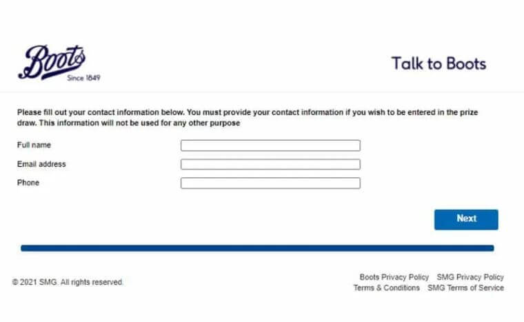 Talktoboots Survey