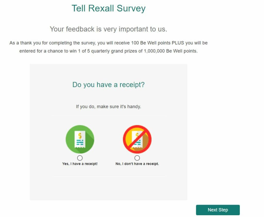 Rexall Customer Experience Survey